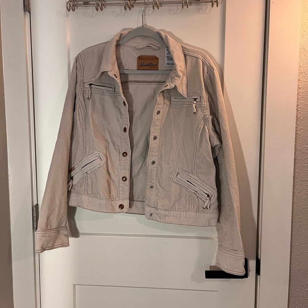 Levi's Light Beige Denim Jacket